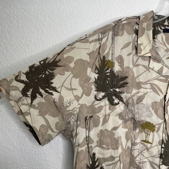 Murano Mens Shirt Size XL Short Sleeve Button Down Casual Lightweight Collared - Picture 8 of 16